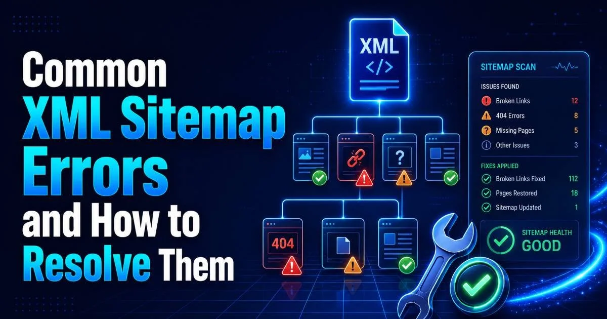 Common XML Sitemap Errors and How to Resolve Them